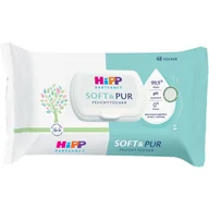 Chusteczki nawilżane - Hipp Soft & Pur nawilżane chusteczki oczyszczające dla dzieci od urodzenia 48 szt. - miniaturka - grafika 1
