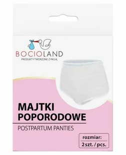 BOCIOLAND Majtki poporodowe siateczkowe rozm. M, 2szt. - Bielizna lecznicza - miniaturka - grafika 2