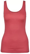 Koszulki i topy damskie - CALIDA Light damski top bez rękawów, czerwony granat, Pomegranate Red, 44-46 - miniaturka - grafika 1