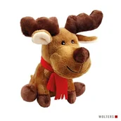 Zabawki dla psów - Wolters Pluszowy łoś Rudolph 20 cm - miniaturka - grafika 1