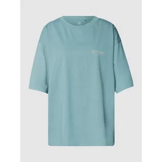Koszulki i topy damskie - T-shirt typu oversized z nadrukiem z motywem - Rip Curl - grafika 1