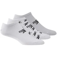 Skarpetki męskie - Skarpety stopki REEBOK CL FO INVISIBLE SOCK 3P GG6678 – Biały - miniaturka - grafika 1
