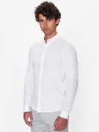 Koszule męskie - Calvin Klein Koszula K10K109511 Biały Slim Fit - miniaturka - grafika 1