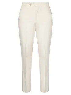 BOSS Spodnie materiałowe C-Perin 50555842 Biały Regular Fit - Spodnie męskie - miniaturka - grafika 1