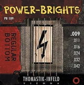 Struny gitarowe  - Thomastik thomastik power Bright Regular Bottom (009  042) | struny do gitara elektryczna | NOWOŚĆ - miniaturka - grafika 1