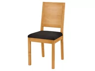 Krzesła - Krzesło Tapicerowane z litego drewna dębowego Kale olej intense - miniaturka - grafika 1