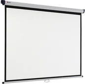 Ekrany projekcyjne - Ekran do projektora Nobo Ekran projekcyjny do zawieszenia na suficie lub ścianie Nobo 1902394 sufitowy, ścienny; rozwijane ręcznie; 235 x 176.3 cm; 4:3; 118" - miniaturka - grafika 1