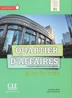 Książki do nauki języka francuskiego - Quartier D'affaires 2 poziom B1 Ćwiczenia - Jegou Delphine, Paz Rosillo Mari - miniaturka - grafika 1