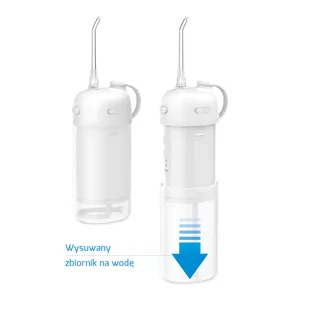 PRZENOŚNY IRYGATOR DO ZĘBÓW 150ML składany - Irygatory do zębów - miniaturka - grafika 4