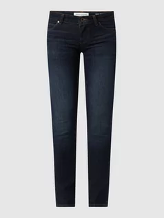 Spodnie damskie - Jeansy o kroju skinny fit z dodatkiem streczu model ‘Skara’ - grafika 1