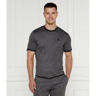 Piżamy męskie - BOSS BLACK Góra od piżamy | Regular Fit | z dodatkiem jedwabiu - miniaturka - grafika 1