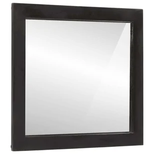 vidaXL Lustro łazienkowe 55x1x60 cm szkło i lite drewno mango - Lustra - miniaturka - grafika 1