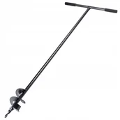 Pozostałe narzędzia ogrodowe - Świder Ręczny Do Gleby Ziemi Gruntu Dołownik 100Mm - miniaturka - grafika 1