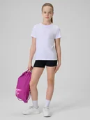 Spodnie i spodenki dla dziewczynek - 4F Komplet sportowy na WF (koszulka+spodenki+worek) dziewczęcy - multikolor 158/164 (12-14 lat) - miniaturka - grafika 1