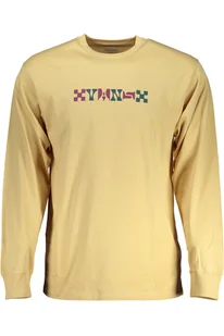 VANS T-SHIRT Z DŁUGIM RĘKAWEM MĘSKI BEŻOWY - Portfele - miniaturka - grafika 1