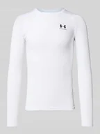 Koszulki męskie - Bluzka z długim rękawem, okrągłym dekoltem i logo - miniaturka - grafika 1