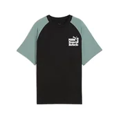 Koszulki męskie - PUMA Koszulka z grafiką MID90S II B PUMA czarna - miniaturka - grafika 1