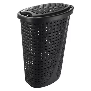 Orion Kosz na bieliznę Slim 45 l, czarny - Kosze na bieliznę - miniaturka - grafika 1