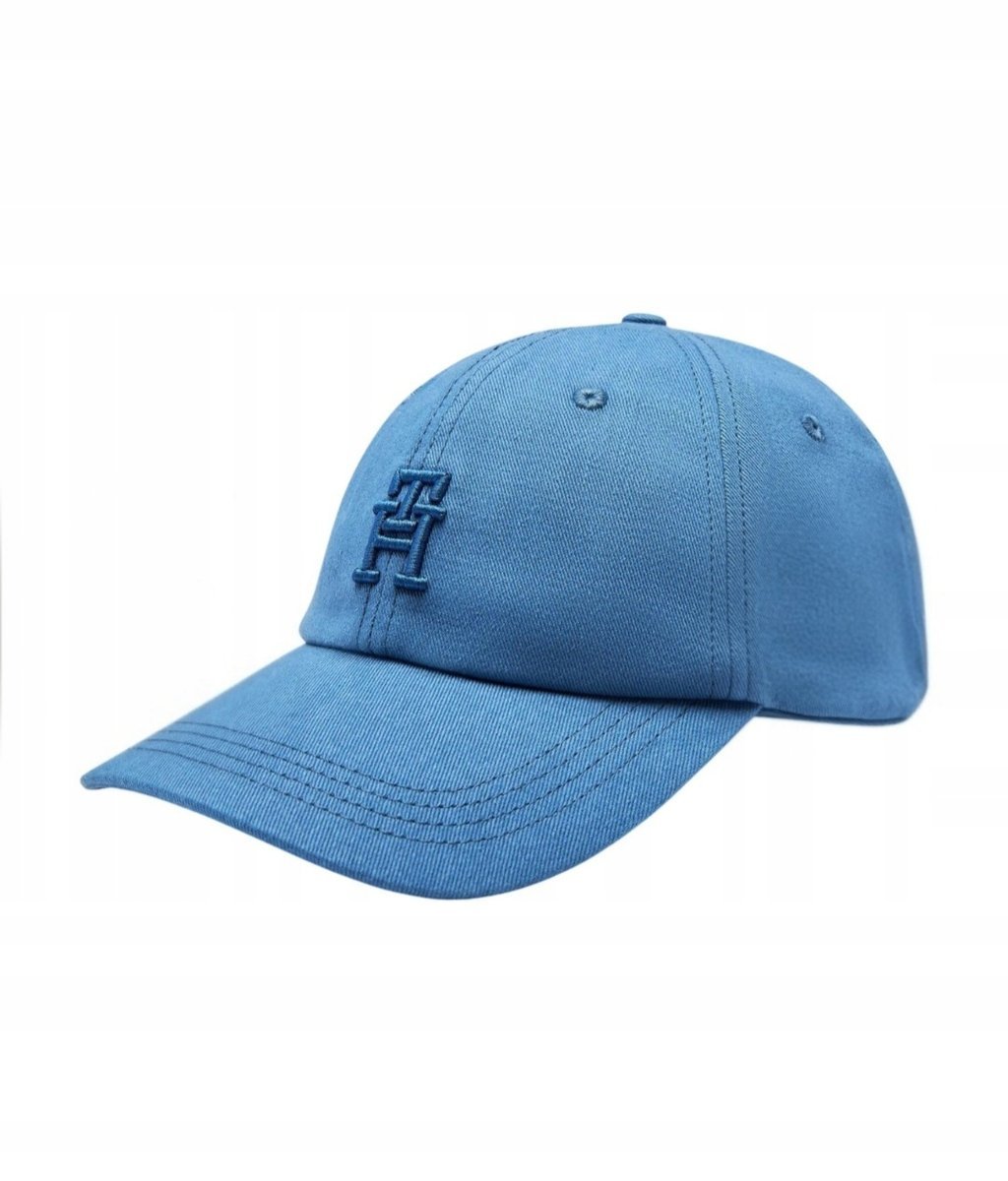 Tommy Hilfiger czapka z daszkiem niebieski rozmiar uniwersalny