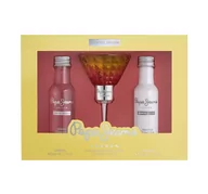 Zestawy perfum damskich - PEPE JEANS COCKTAIL EDITION FOR HER WODA TOALETOWA SPRAY 30ML + ŻEL 50ML + BALSAM 50ML - miniaturka - grafika 1