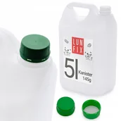 Kanistry - Kanister 5l zbiornik na wodę pojemnik baniak Hdpe nakrętka - miniaturka - grafika 1