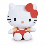 Maskotki i pluszaki - Hello Kitty Maskotka Czerwona Pluszowa Oryginał Sanrio Pluszak na Licencji - miniaturka - grafika 1