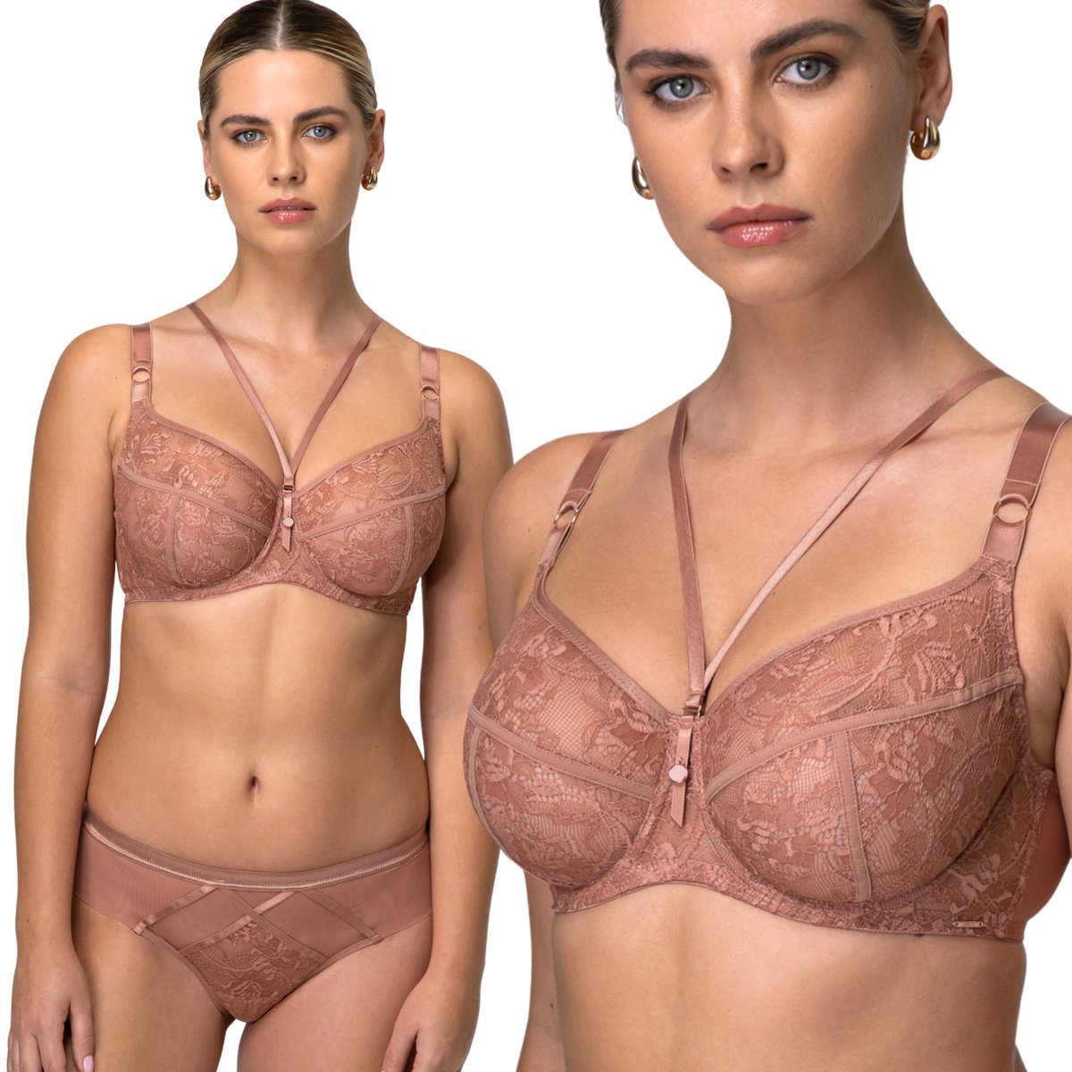 Biustonosz Alles CHIARA M Mocha Mousse - 75F