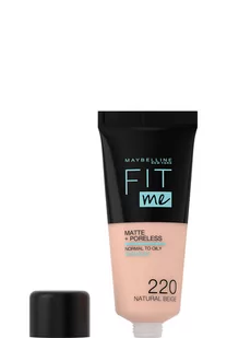 Maybelline New York FIT ME! Podkład 220 Natural Beige - Podkłady do twarzy - miniaturka - grafika 2