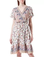 Sukienki - usha FESTIVAL Sukienka damska, biała, wielokolorowa, M, Biały wielokolorowy, M - miniaturka - grafika 1