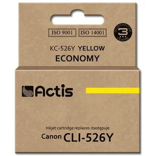 Actis KC-526Y zamiennik Canon CLI-526Y - Tusze zamienniki - miniaturka - grafika 1
