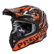 Kaski motocyklowe - PREMIER HELM EXIGE ZX 3, czarny/pomarańczowy, L - miniaturka - grafika 1
