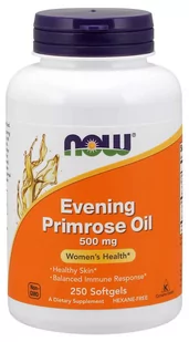 Now Foods NOW Evening Primrose Oil 500mg 250caps - Suplementy naturalne - miniaturka - grafika 3