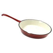 Patelnie - PATELNIA ŻELIWNA EMALIOWANA 26cm KINGHOFF KH-2262 - miniaturka - grafika 1