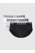 Majtki damskie - Slipy z elastycznym pasem w zestawie 3 szt. model BRIAN HERO - Guess - miniaturka - grafika 1