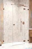 Kabiny prysznicowe - Radaway Essenza Pro Brushed Copper Kdj kabina 80x70 cm prawa szczotkowana miedź 10097080-93-01R/10098070-01-01 - miniaturka - grafika 1
