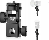 Tulejki, adaptery, redukcje do aparatów - Adapter Uchwyt do Statyw Studyjny 12mm 16mm na Aparat Kamera Lampa 1/4" ISO / LA04 - miniaturka - grafika 1