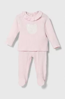 Komplety dla niemowląt - Guess komplet niemowlęcy kolor różowy - grafika 1