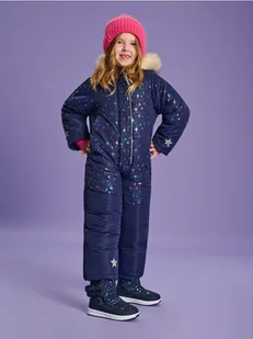 Sinsay - Śniegowce - granatowy - Buty dla dziewczynek - miniaturka - grafika 1