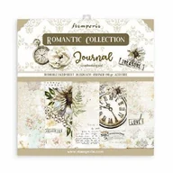 Scrapbooking - Papiery do scrapbookingu, Romantic JOURNAL 20x20 cm - miniaturka - grafika 1