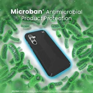 Speck Presidio2 Grip - Etui Samsung Galaxy S23 FE (Black/Black/White) - Pozostałe akcesoria do telefonów - miniaturka - grafika 3