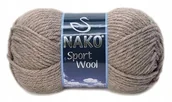 Pasmanteria - włóczka SPORT WOOL kolor 23294 / ciemny beż - miniaturka - grafika 1