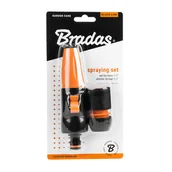 Inne akcesoria do nawadniania - Bradas Zestaw zraszający 2-elementowy BLACK LINE na wąż 1/2" - miniaturka - grafika 1