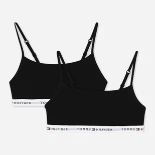 Zestaw biustonoszy bez fiszbin Tommy Hilfiger UW0UW05528 XS 2 szt Czarny (8720637192498) - Biustonosze - miniaturka - grafika 1