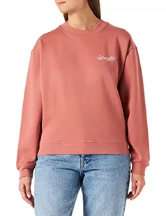 Wrangler Bluza damska, różowa, rozmiar 3XL - Bluzy damskie - miniaturka - grafika 1