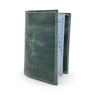 Etui na Dowód Rejestracyjny - Skóra Naturalna - Parker Quality - Etui na dokumenty i karty - miniaturka - grafika 1