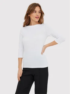 Vero Moda Bluzka Panda 10274133 Biały Regular Fit - Bluzki damskie - miniaturka - grafika 1
