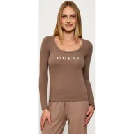 Bluzki damskie - Guess Underwear  Bluzka NEW CARRIE | Slim Fit - miniaturka - grafika 1