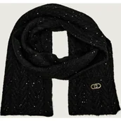 Apaszki i szaliki damskie - Liu Jo Szal Paillet | z dodatkiem wełny - miniaturka - grafika 1