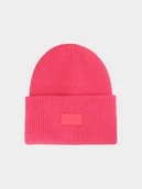 Czapki dla dzieci - 4F Czapka zimowa dziewczęca - czerwona Uniwersalny - miniaturka - grafika 1