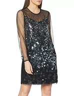 Sukienki - Pennyblack Damska sukienka imprezowa Macchia, wielokolorowa (Fantasia Argento 1), 36 (rozmiar producenta: 38) - miniaturka - grafika 1